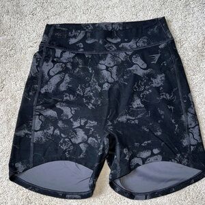 Gymshark KKFIT Black Marble Shorts